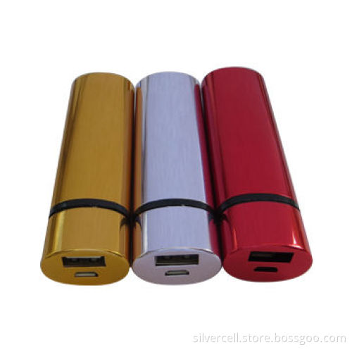 Power Banks with 2,600mAh Capacity, 5VDC/1A OutputNew